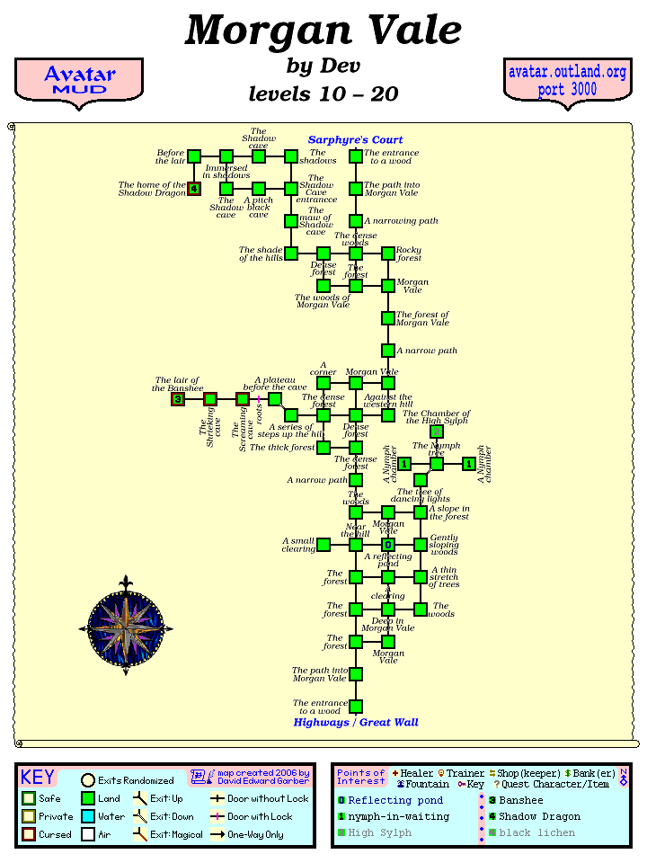 Avatar MUD Area Map - Morgan Vale.GIF